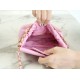 Chanel 23P Mini 22 Bag Small Fortune Bag Pink Lambskin