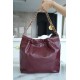 CHANEL 22P Handbag Wine Red Small  