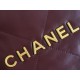 CHANEL 22P Handbag Wine Red Small  