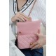 Chanel Metal Ball Square Bag Pink Lambskin  