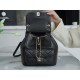 CHANEL 23C New Duma Backpack Black Large  