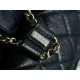 CHANEL 23C New Duma Backpack Black Large  