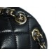 CHANEL 23C New Duma Backpack Black Large  