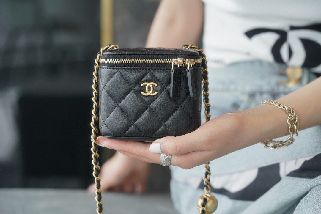 Chanel Metal Ball Series Mini Box Bag  