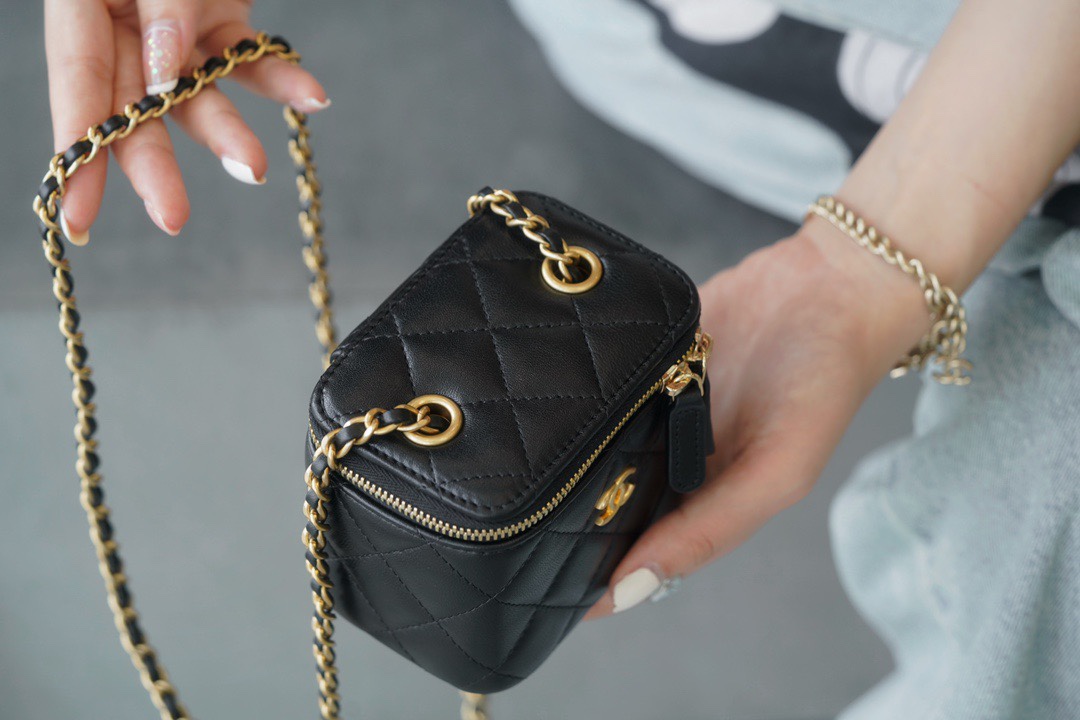 Chanel Metal Ball Series Mini Box Bag  