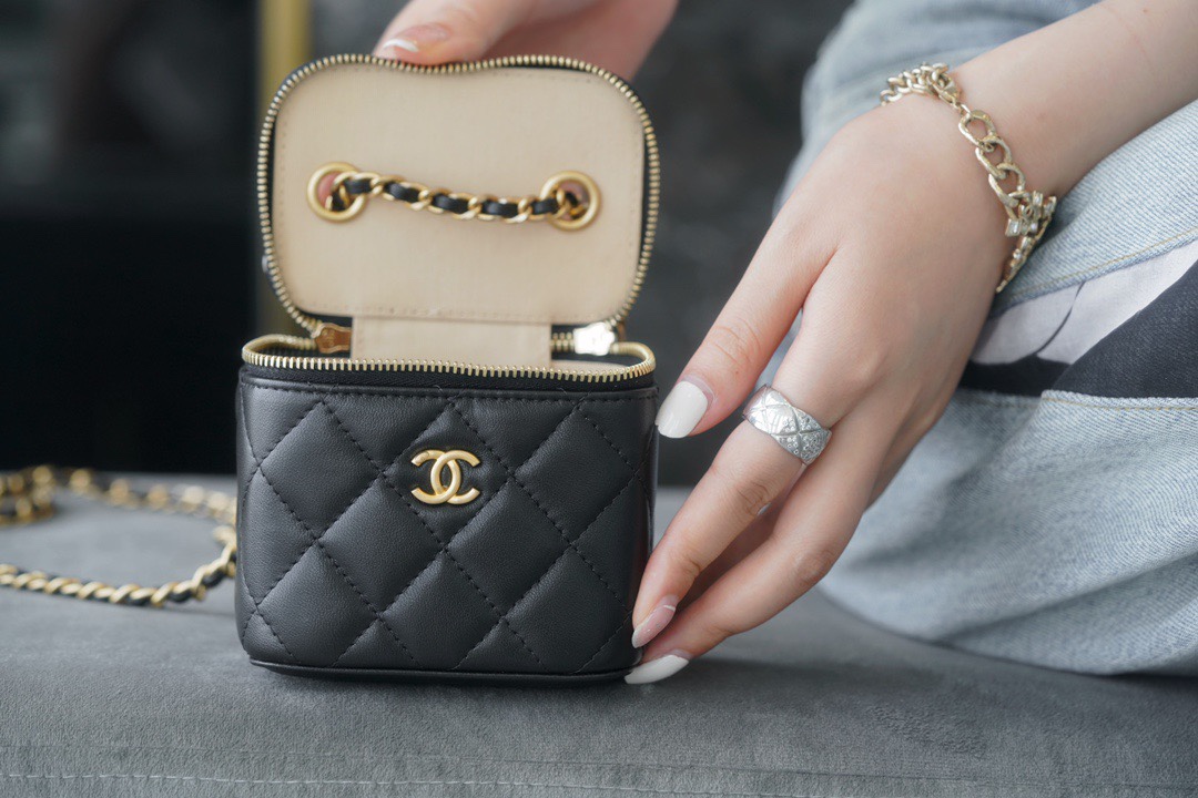 Chanel Metal Ball Series Mini Box Bag  