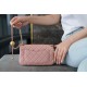 Chanel Metal Ball Square Chunky Bag Dried Rose Pink  