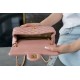 Chanel Metal Ball Square Chunky Bag Dried Rose Pink  