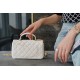 CHANEL 2021 SS Spring/Summer New Handle CF Mini White  