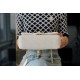 CHANEL 2021 SS Spring/Summer New Handle CF Mini White  