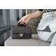 CHANEL 2021 SS Spring/Summer New Handle CF Mini Black and Gold  