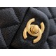 CHANEL 2021 SS Spring/Summer New Handle CF Mini Black and Gold  