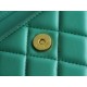 CHANEL 23C Metal Ball Phone Bag Light Green  