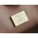 CHANEL 2021 SS Spring/Summer New Handle CF Mini Milk Tea Apricot with Light Gold  