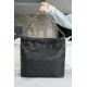 CHANEL 22P Handbag Black and Gold Caviar Leather  