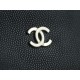 CHANEL 22P Handbag Black and Gold Caviar Leather  