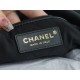 CHANEL 22P Handbag Black and Gold Caviar Leather  