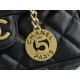 CHANEL 23C Early Spring Resort Series Tianmao Smart Speaker Ball Texture Small Original Caviar Leather  