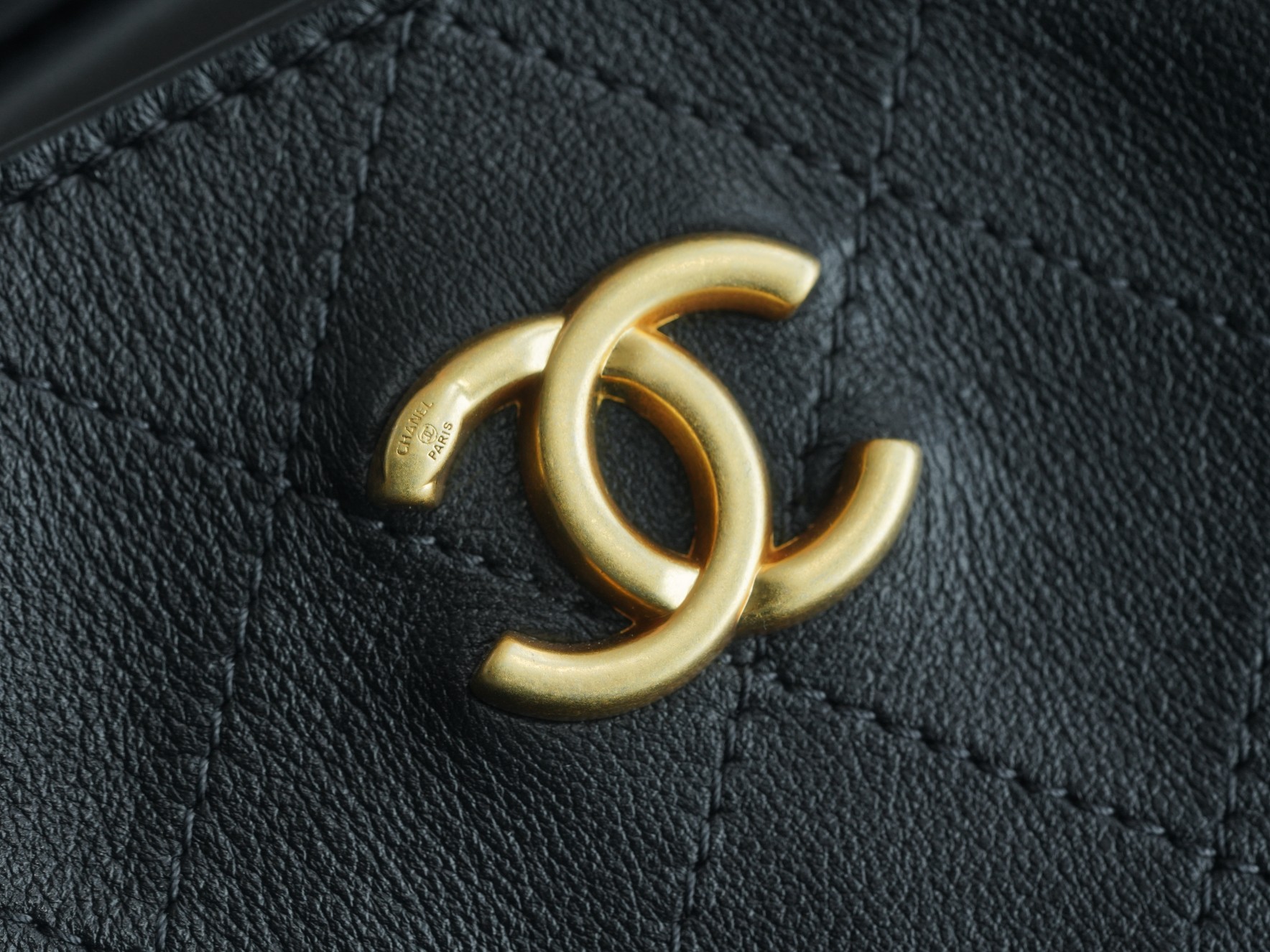 CHANEL 22B Bucket Bag Calfskin  