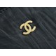 CHANEL Crinkled 22 Handbag Medium Black  