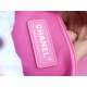 CHANEL 23P Spring/Summer New Maxi Shopping Bag Pink Calfskin  