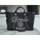 CHANEL 23P Spring/Summer New Maxi Shopping Bag Black  