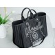 CHANEL 23P Spring/Summer New Maxi Shopping Bag Black  