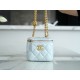 CHANEL 23S Spring/Summer New Camellia Flower Buckle Small Box  