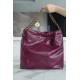 CHANEL 22 Bag Burgundy Purple Medium  