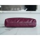 CHANEL 22 Bag Burgundy Purple Medium  