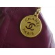 CHANEL 23 22 Bag Limited Edition Purple Red Small