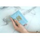 19 Series Card Holder Small Lambskin Light Blue  