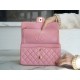 CF Classic Flap Small Sakura Pink Lambskin  