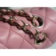 CF Classic Flap Small Sakura Pink Lambskin  