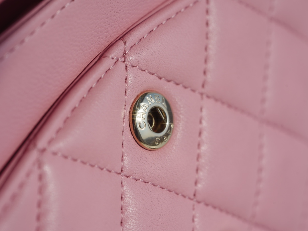 CF Classic Flap Small Sakura Pink Lambskin  