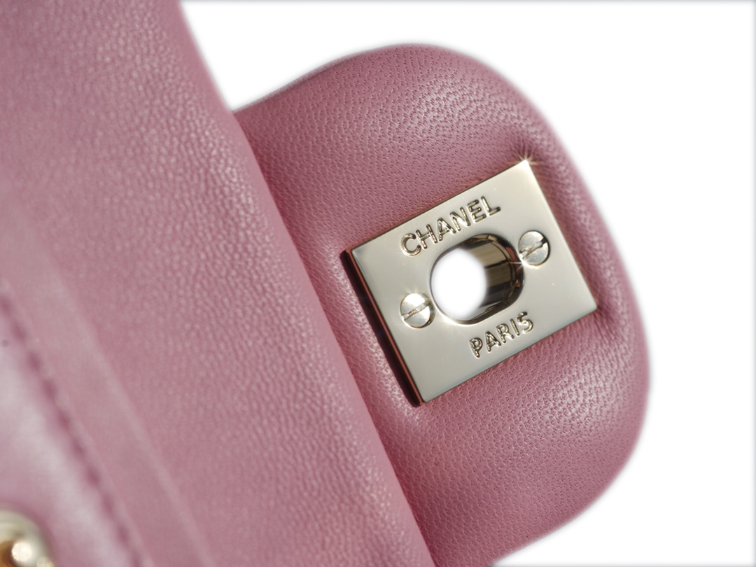 CF Classic Flap Small Sakura Pink Lambskin  