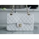 Classic Flap Small White Lambskin  