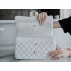 Classic Flap White Lambskin  