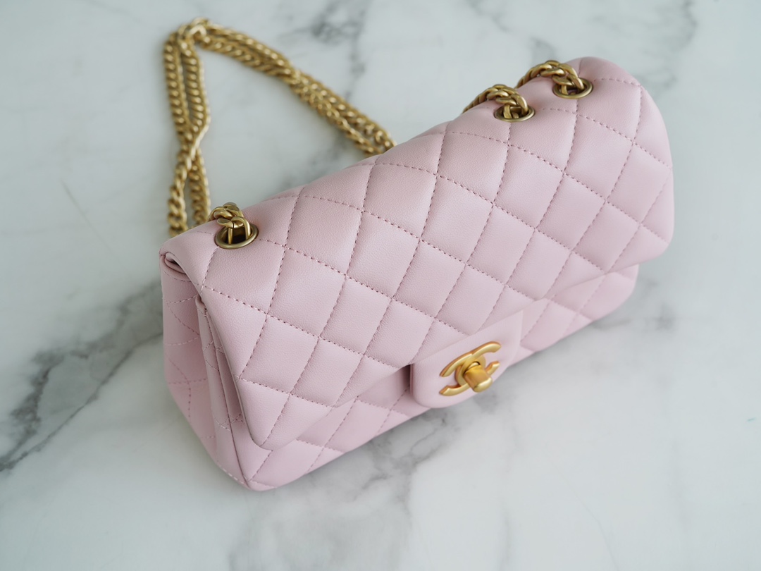 Chanel 23S CF Camellia Sakura Pink Lambskin  