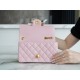 Chanel 23S CF Camellia Sakura Pink Lambskin  