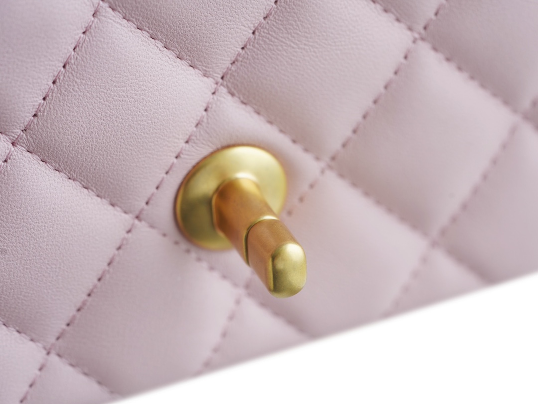 Chanel 23S CF Camellia Sakura Pink Lambskin  