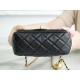 Chanel 23C Metal Ball Square Fatty Black  