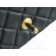 Chanel 23C Metal Ball Square Fatty Black  