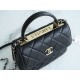 Chanel 22SS Trendy CC Embossed Small Lambskin  