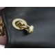 CHANEL 22K New Chain Flap Phone Bag Black  