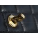 CF Classic Flap Jumbo Black Gold Lambskin  