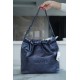 CHANEL 22P Bag Mini Metallic Blue  