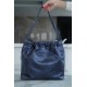 CHANEL 22P Bag Mini Metallic Blue  