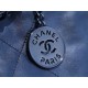 CHANEL 22P Bag Mini Metallic Blue  