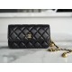 CHANEL 23C Metal Ball Phone Bag Black  